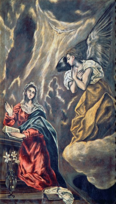 Die Verkündigung von El Greco